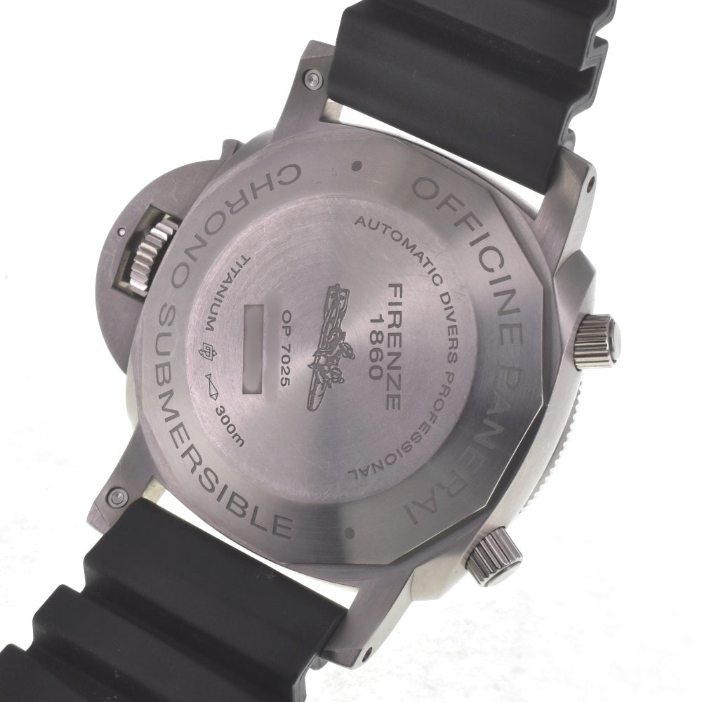 PANERAI Luminor Submersible 1950 PAM00615 Flyback chronograph black Dial Automatic Men's
 Watch C#142033