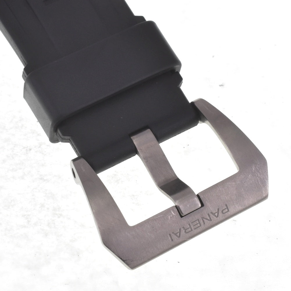 PANERAI Luminor base PAM00176 Titanium / rubber black Dial Hand Winding Men's
 Watch E#142054