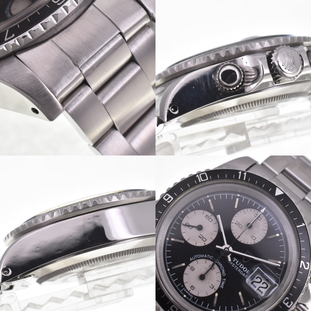 TUDOR Chrono time 79170 Chronograph Date black Dial Automatic Men's
 Watch E#142057