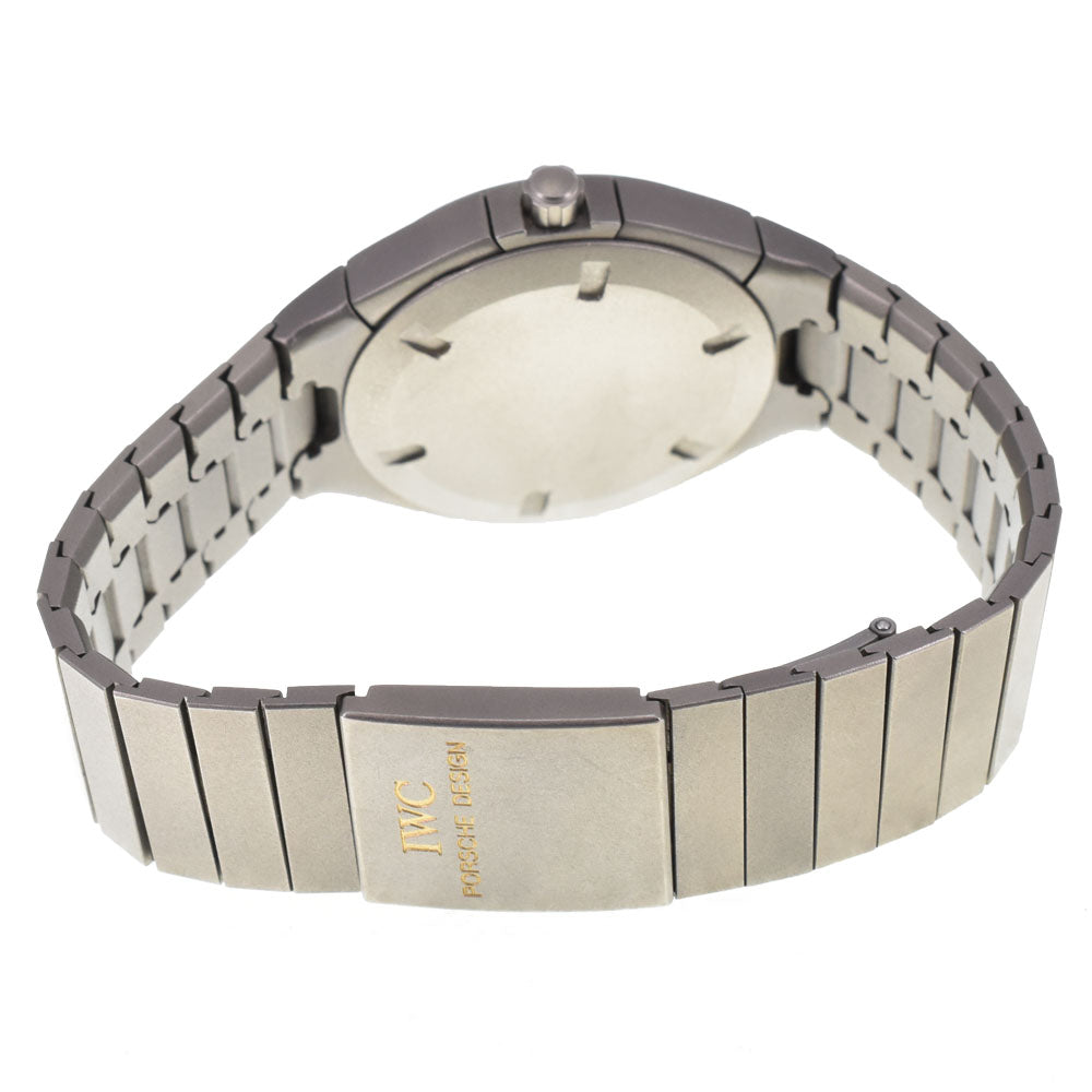 Porsche Design by IWC 11027 Titanium Chronograph Date black Dial Quartz Men's
 Watch J#142060