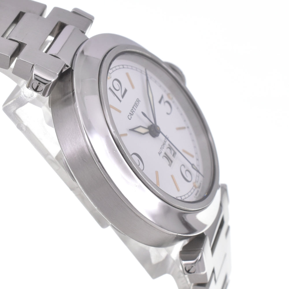 CARTIER Pasha C Big Date W31044M7 white Dial Automatic Unisex
 Watch D#142063