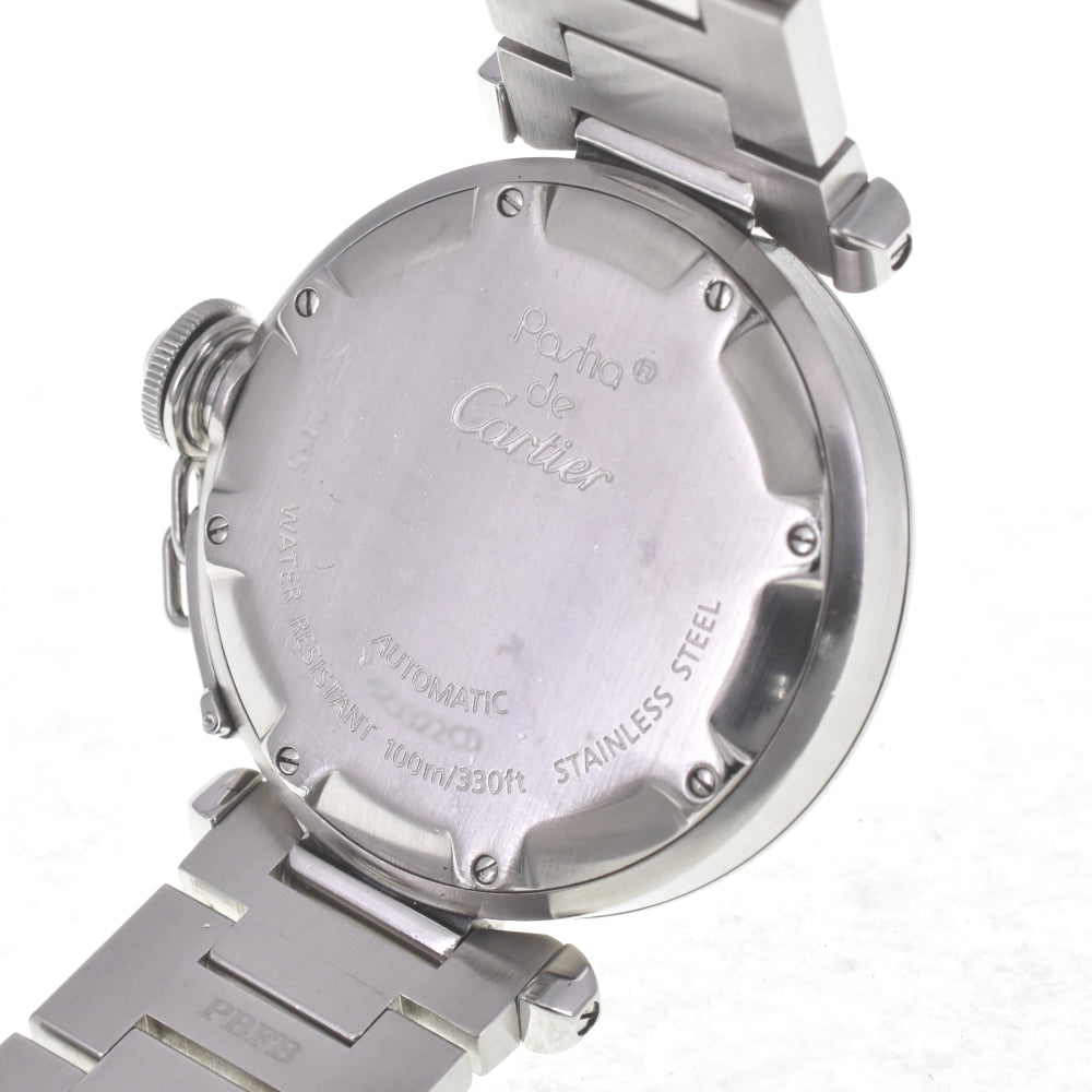 CARTIER Pasha C Big Date W31044M7 white Dial Automatic Unisex
 Watch D#142063
