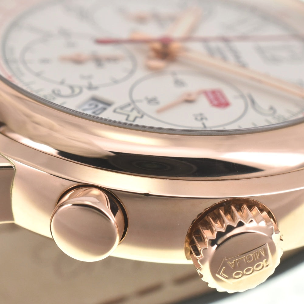 Chopard Mille Miglia 18K Gold 2014 Race Edition 161274-5006 Limited to 250 pieces Chronograph Date white Dial Automatic Men's
 Watch J#142066