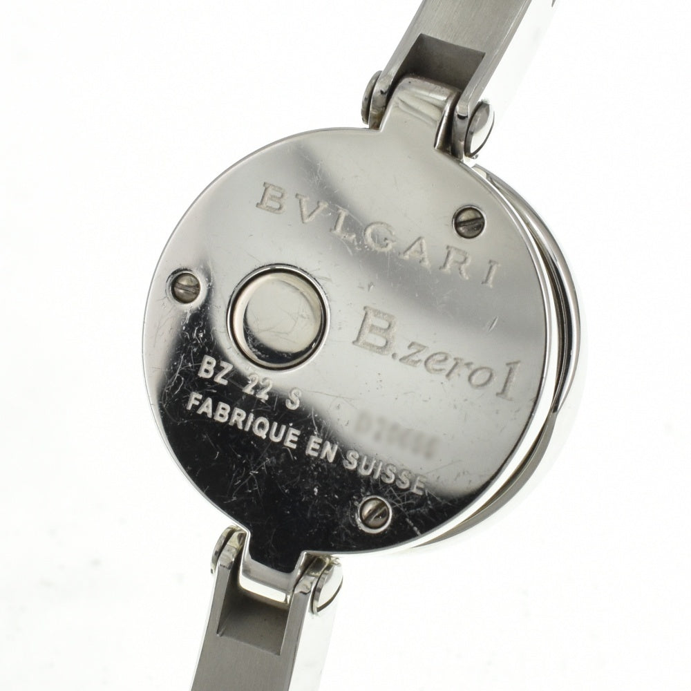 BVLGARI B.zero1 BZ22S 12P diamond Blue shell Dial Quartz Ladies
 Watch E#142071