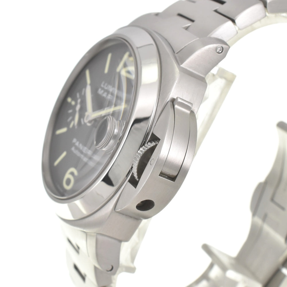 with paper PANERAI Luminor Marina PAM00299 Small second date black Dial Automatic Men's
 Watch D#142072