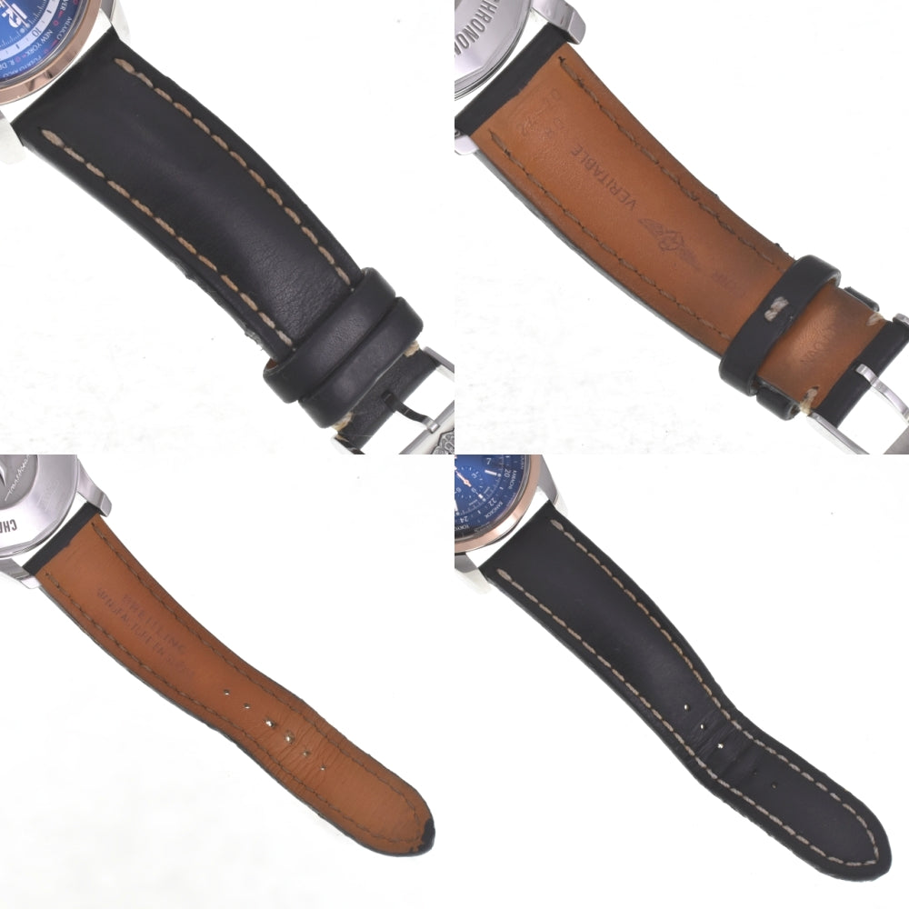 BREITLING Transocean UB0510 Chronograph K18PGBezel black Dial Automatic Men's
 Watch G#142073