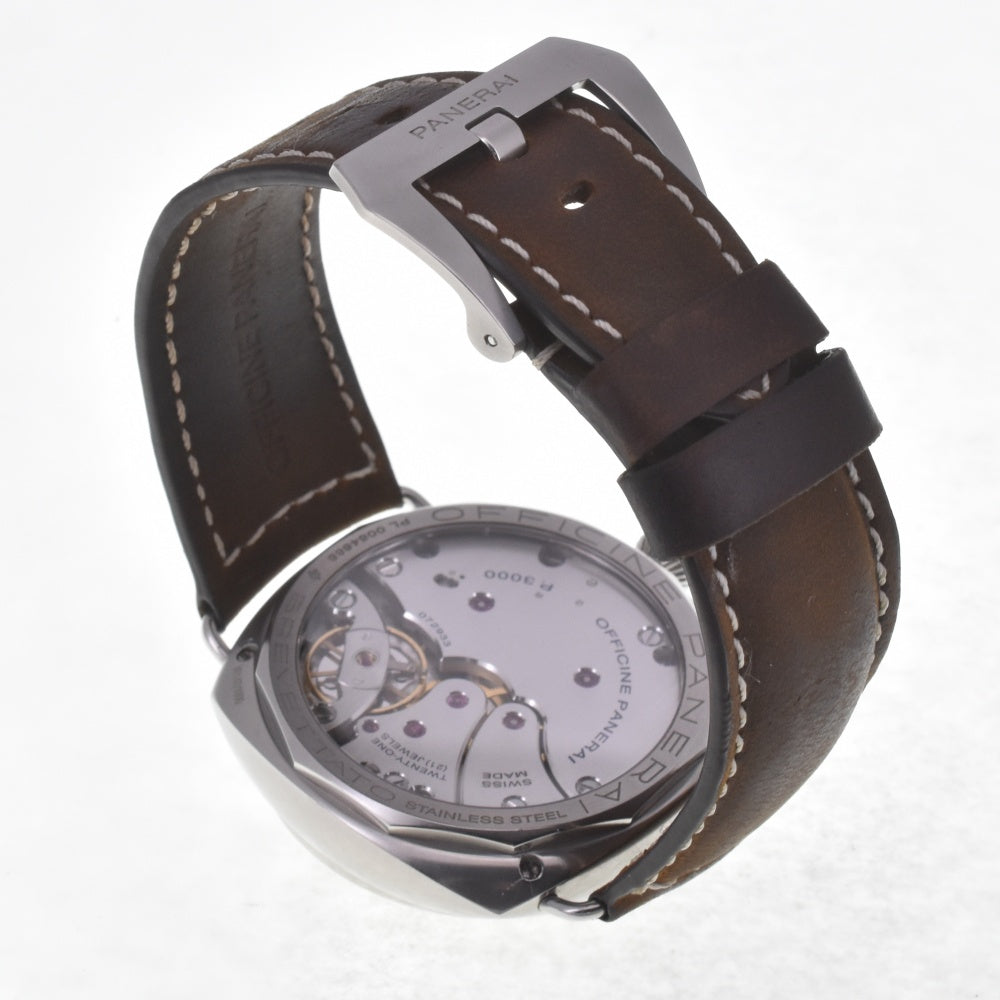 with paper PANERAI Radiomir California PAM00931 Brown gradation Dial Hand Winding Men's
 Watch C#142075
