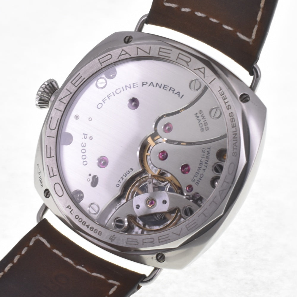 with paper PANERAI Radiomir California PAM00931 Brown gradation Dial Hand Winding Men's
 Watch C#142075