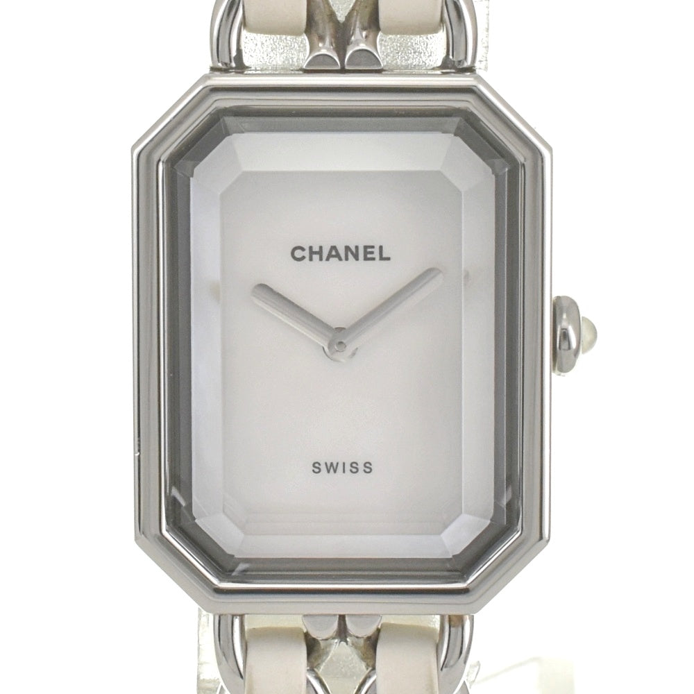 CHANEL Premiere L H1639 White shell White shell Dial Quartz Ladies
 Watch D#142076
