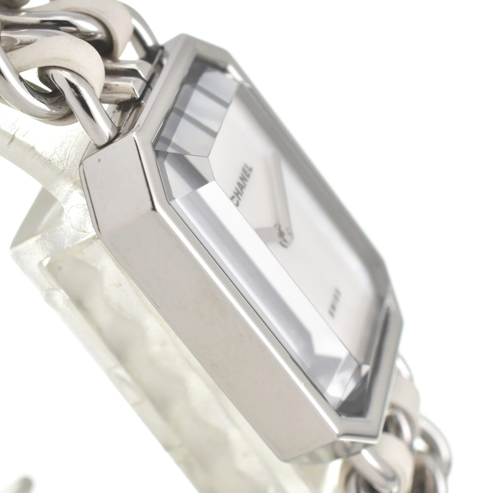 CHANEL Premiere L H1639 White shell White shell Dial Quartz Ladies
 Watch D#142076