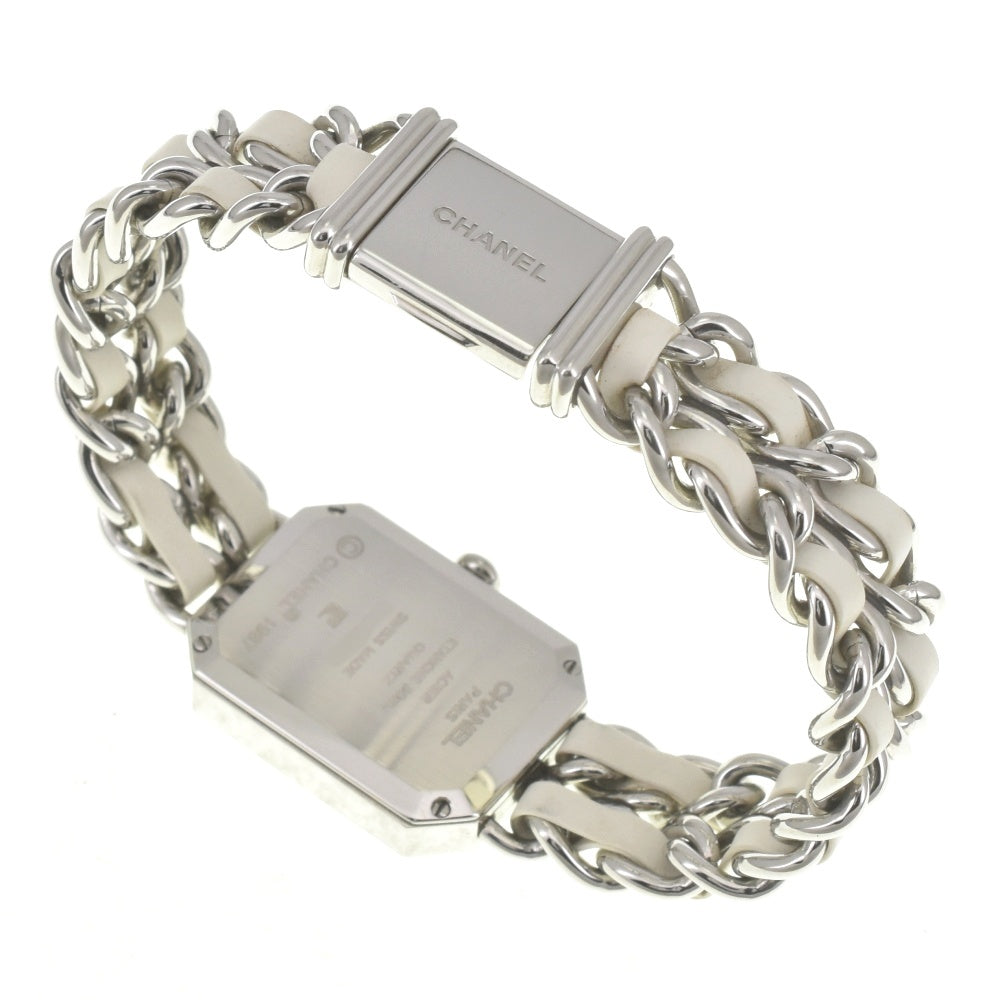CHANEL Premiere L H1639 White shell White shell Dial Quartz Ladies
 Watch D#142076