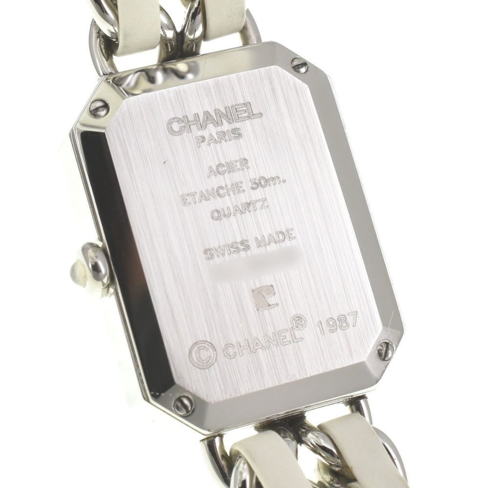 CHANEL Premiere L H1639 White shell White shell Dial Quartz Ladies
 Watch D#142076