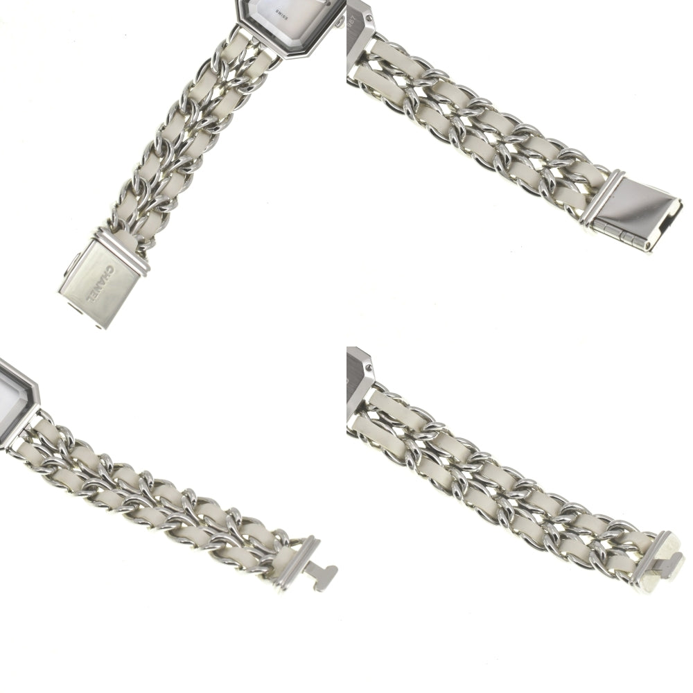 CHANEL Premiere L H1639 White shell White shell Dial Quartz Ladies
 Watch D#142076