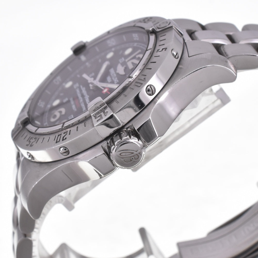 with paper BREITLING Super Ocean Steel Fish A17390 black Dial Automatic Men's
 Watch E#142078