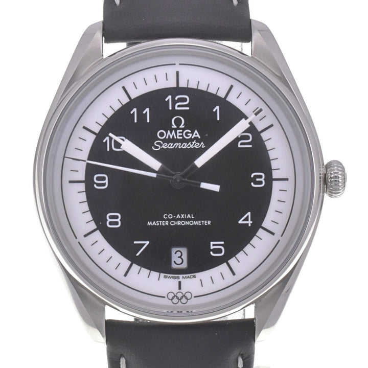 with paper OMEGA Seamaster Olympic Official Timekeeper 522.32.40.20.01.003 Limited to 2,032 pieces worldwide Black White Dial Automatic Men's
 Watch C#142080