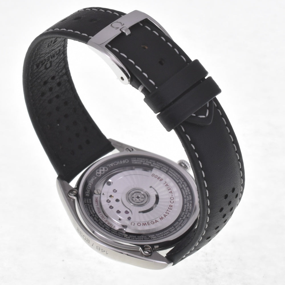 with paper OMEGA Seamaster Olympic Official Timekeeper 522.32.40.20.01.003 Limited to 2,032 pieces worldwide Black White Dial Automatic Men's
 Watch C#142080