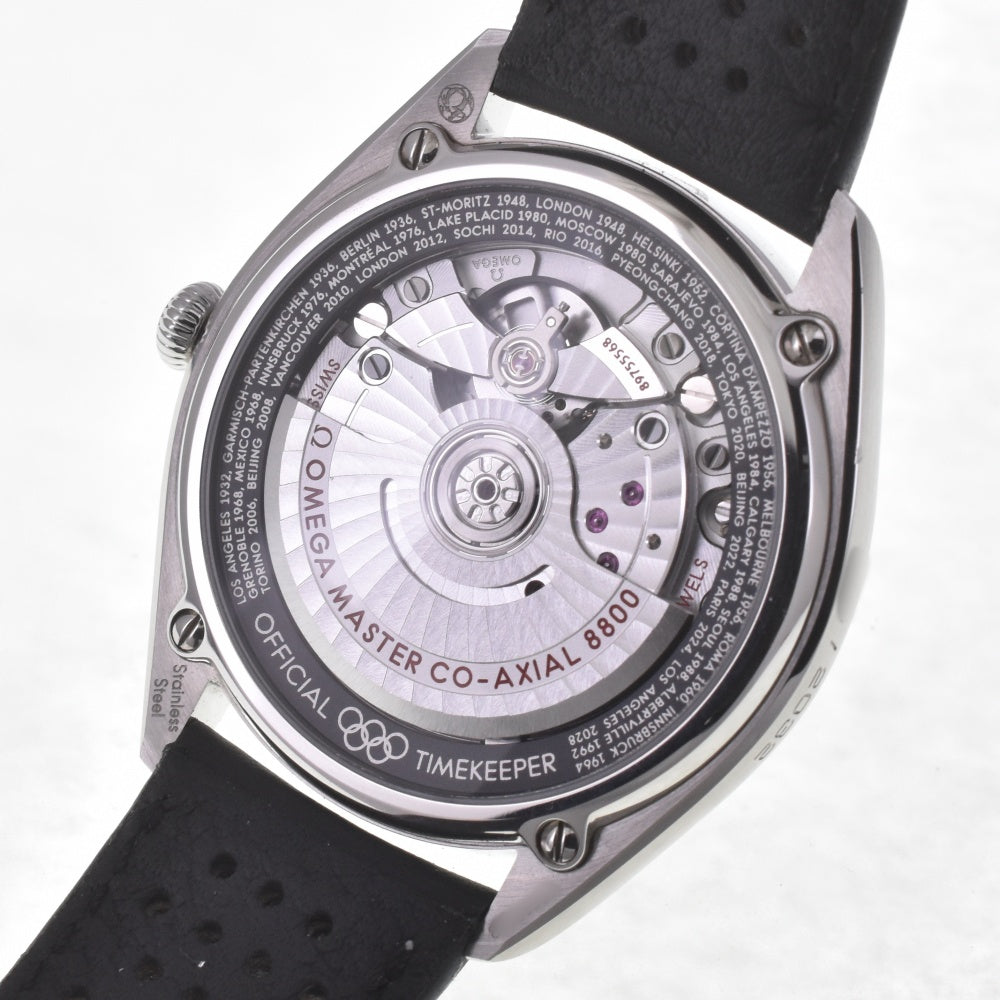 with paper OMEGA Seamaster Olympic Official Timekeeper 522.32.40.20.01.003 Limited to 2,032 pieces worldwide Black White Dial Automatic Men's
 Watch C#142080