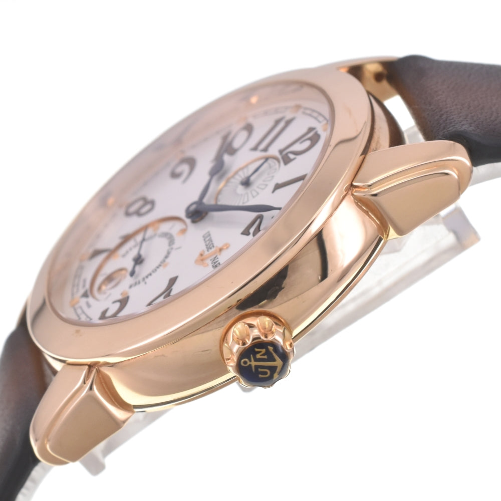 Ulysse Nardin Yuris Ref.276-88 K18PG Silver Dial Automatic Men's
 Watch Z#142083