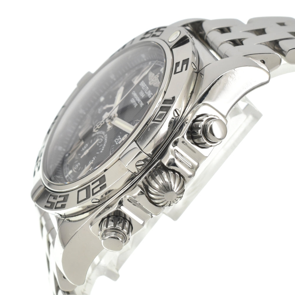 BREITLING Chrono mat 44 AB0110 Chronograph Date black Dial Automatic Men's
 Watch E#142086