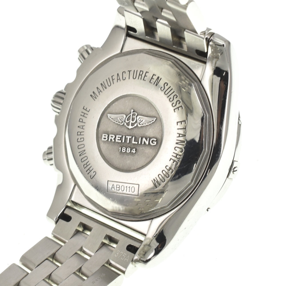 BREITLING Chrono mat 44 AB0110 Chronograph Date black Dial Automatic Men's
 Watch E#142086