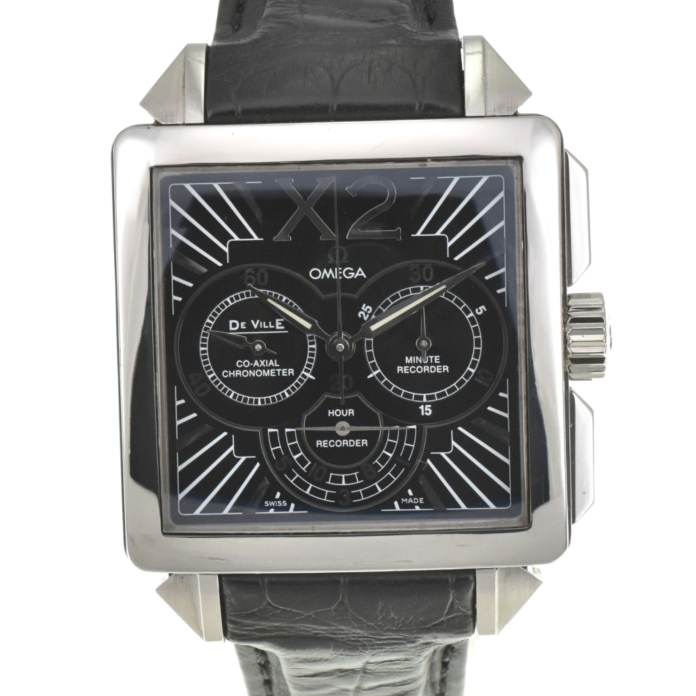 OMEGA De Ville X2 432.13.37.50.01.001 CO-AXIAL CHRONOGRAPH black Dial Automatic Men's
 Watch E#142101
