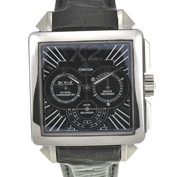 OMEGA De Ville X2 432.13.37.50.01.001 CO-AXIAL CHRONOGRAPH black Dial Automatic Men's
 Watch E#142101