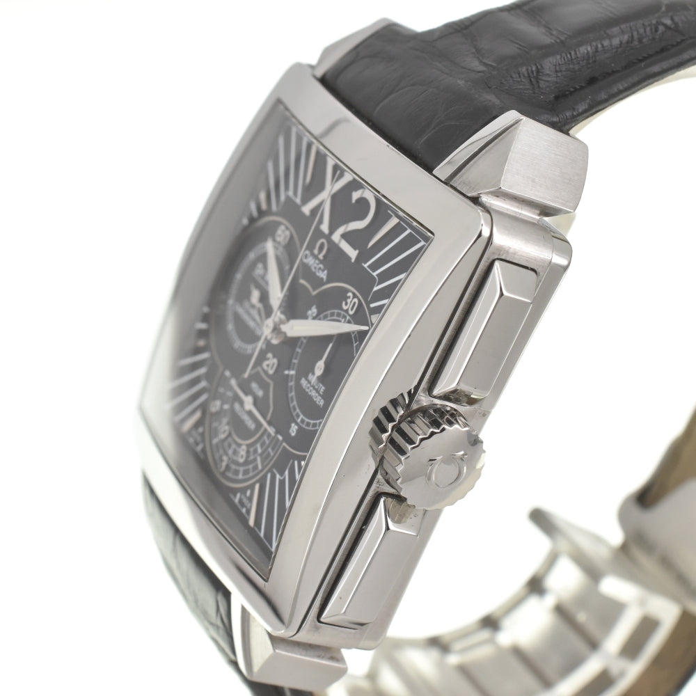 OMEGA De Ville X2 432.13.37.50.01.001 CO-AXIAL CHRONOGRAPH black Dial Automatic Men's
 Watch E#142101