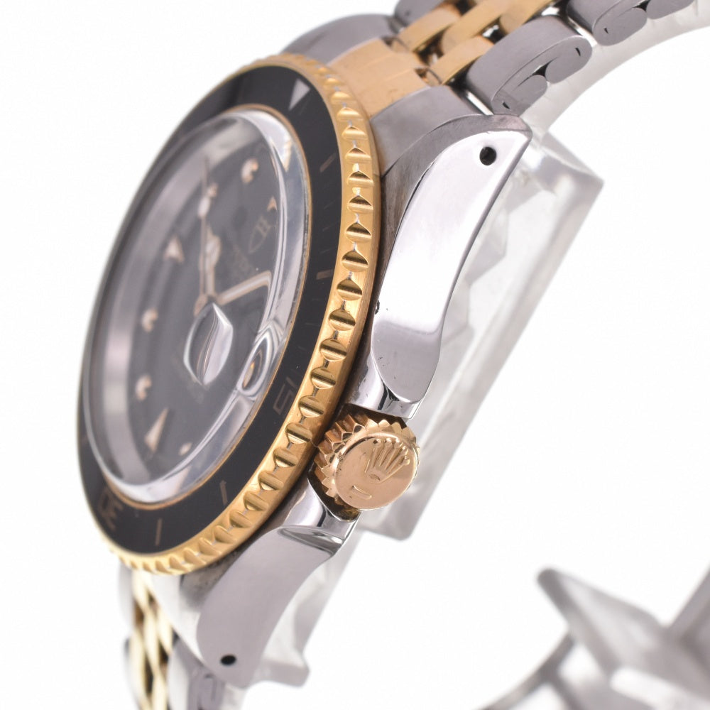 with paper TUDOR Prince Oyster Date Mini Sub 73091 vintage black Dial Automatic Boy's
 Watch I#142102