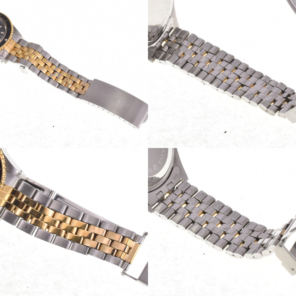 with paper TUDOR Prince Oyster Date Mini Sub 73091 vintage black Dial Automatic Boy's
 Watch I#142102