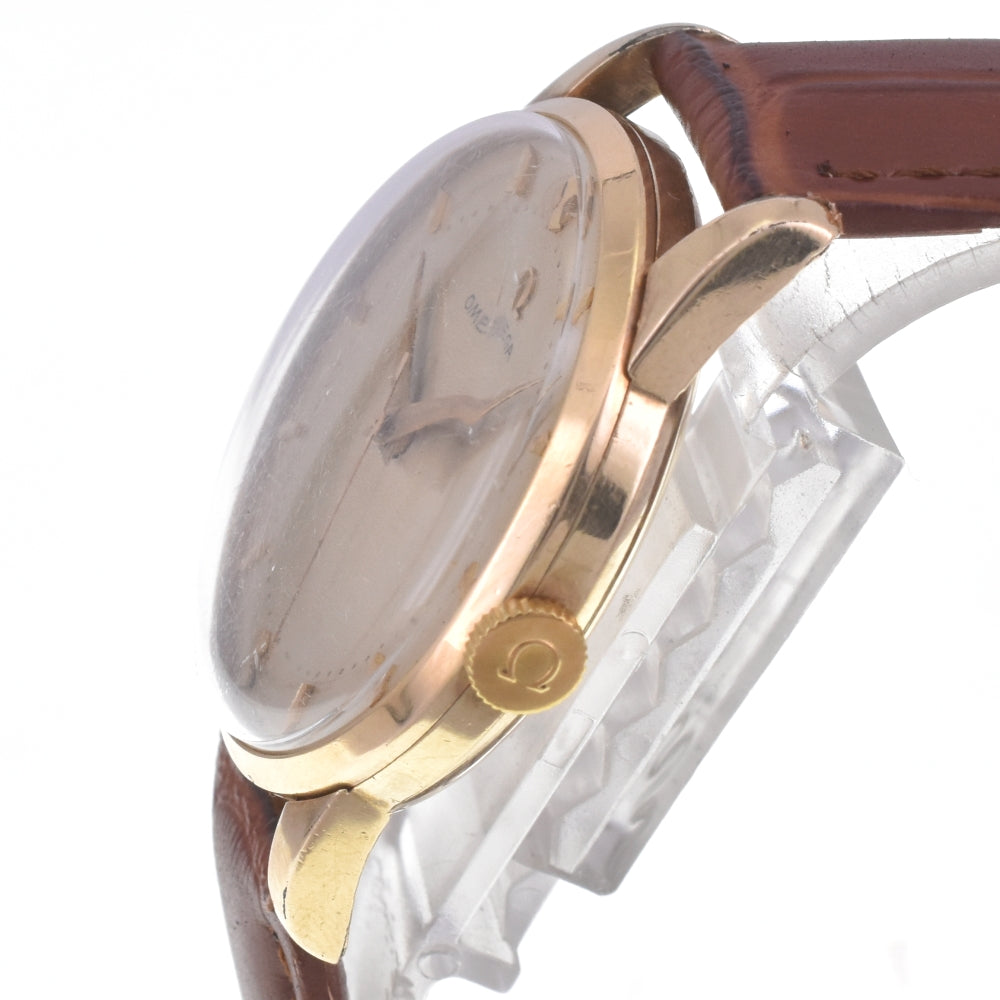 OMEGA 2498-9SC vintage Cal.283 Gold Plated gold Dial Hand Winding Men's
 Watch E#142103