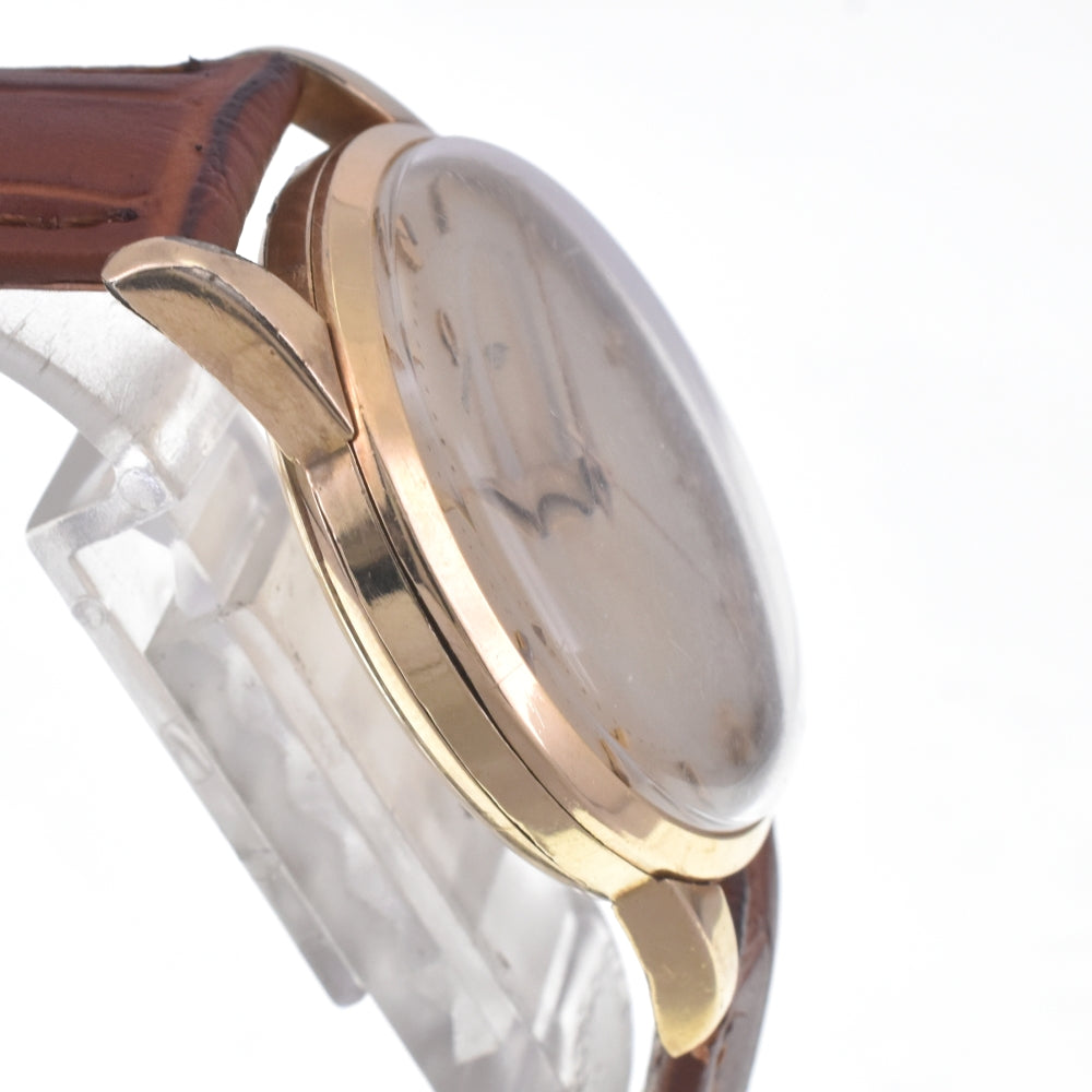 OMEGA 2498-9SC vintage Cal.283 Gold Plated gold Dial Hand Winding Men's
 Watch E#142103