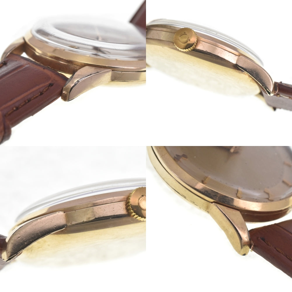 OMEGA 2498-9SC vintage Cal.283 Gold Plated gold Dial Hand Winding Men's
 Watch E#142103