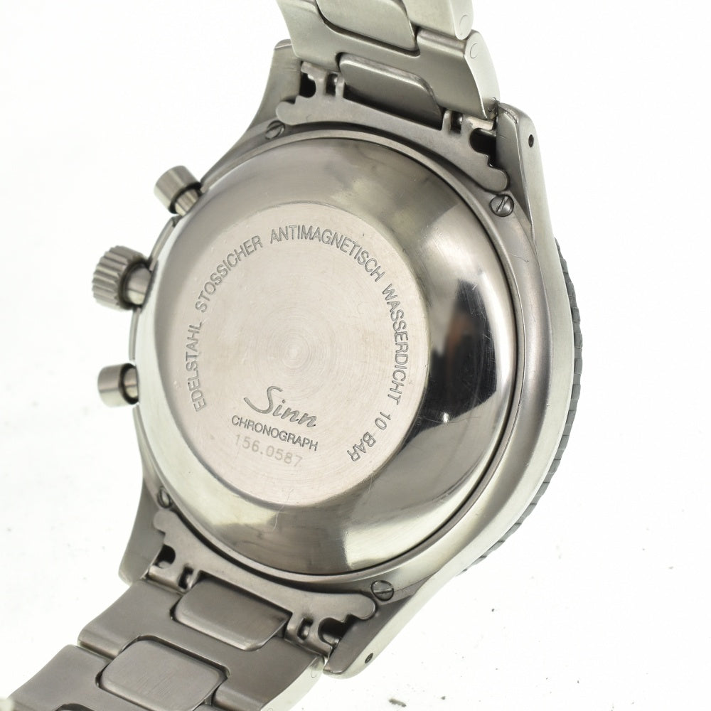 Sinn military 156.B Chronograph day date black Dial Automatic Men's
 Watch E#142107