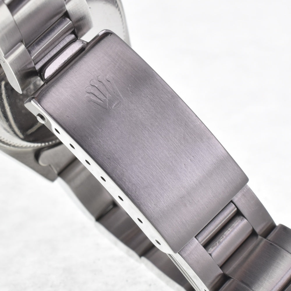 ROLEX Oyster Date Precision 6466 vintage black Dial Hand Winding Boy's
 Watch E#142110