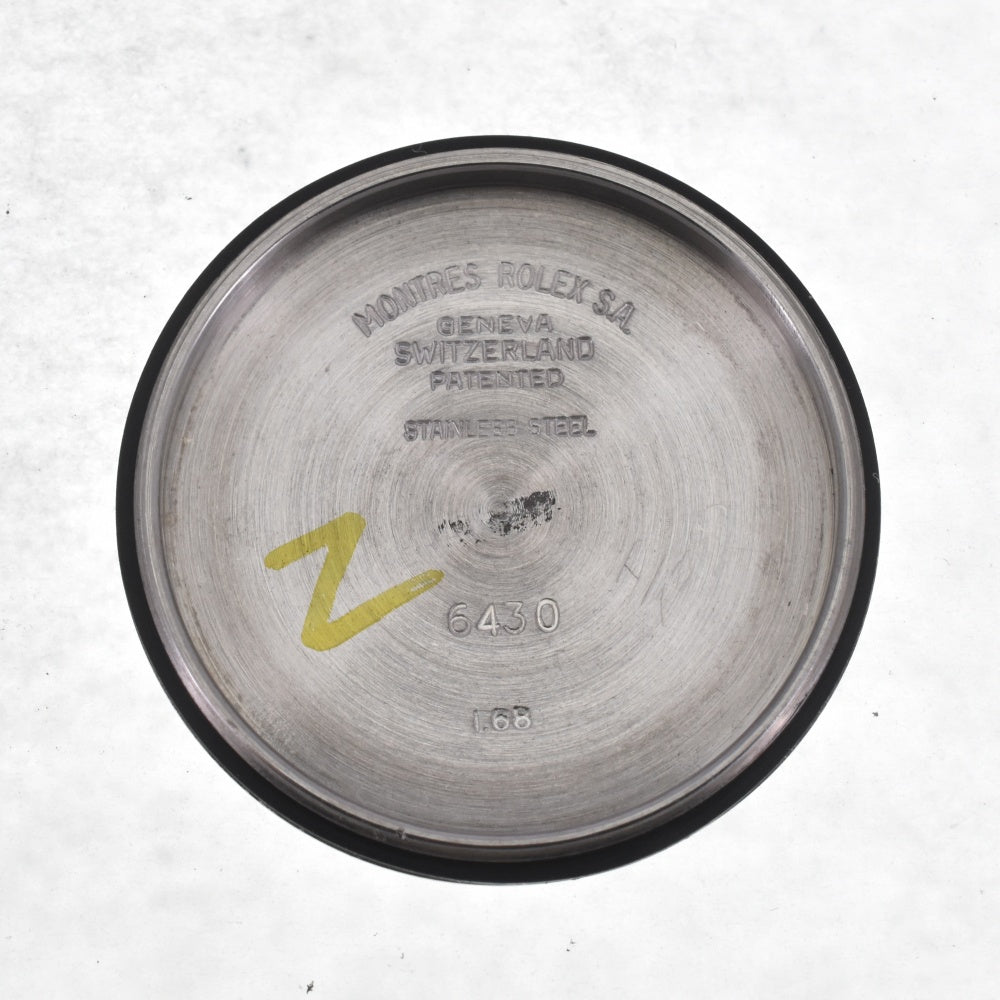 ROLEX Oyster Date Precision 6466 vintage black Dial Hand Winding Boy's
 Watch E#142110