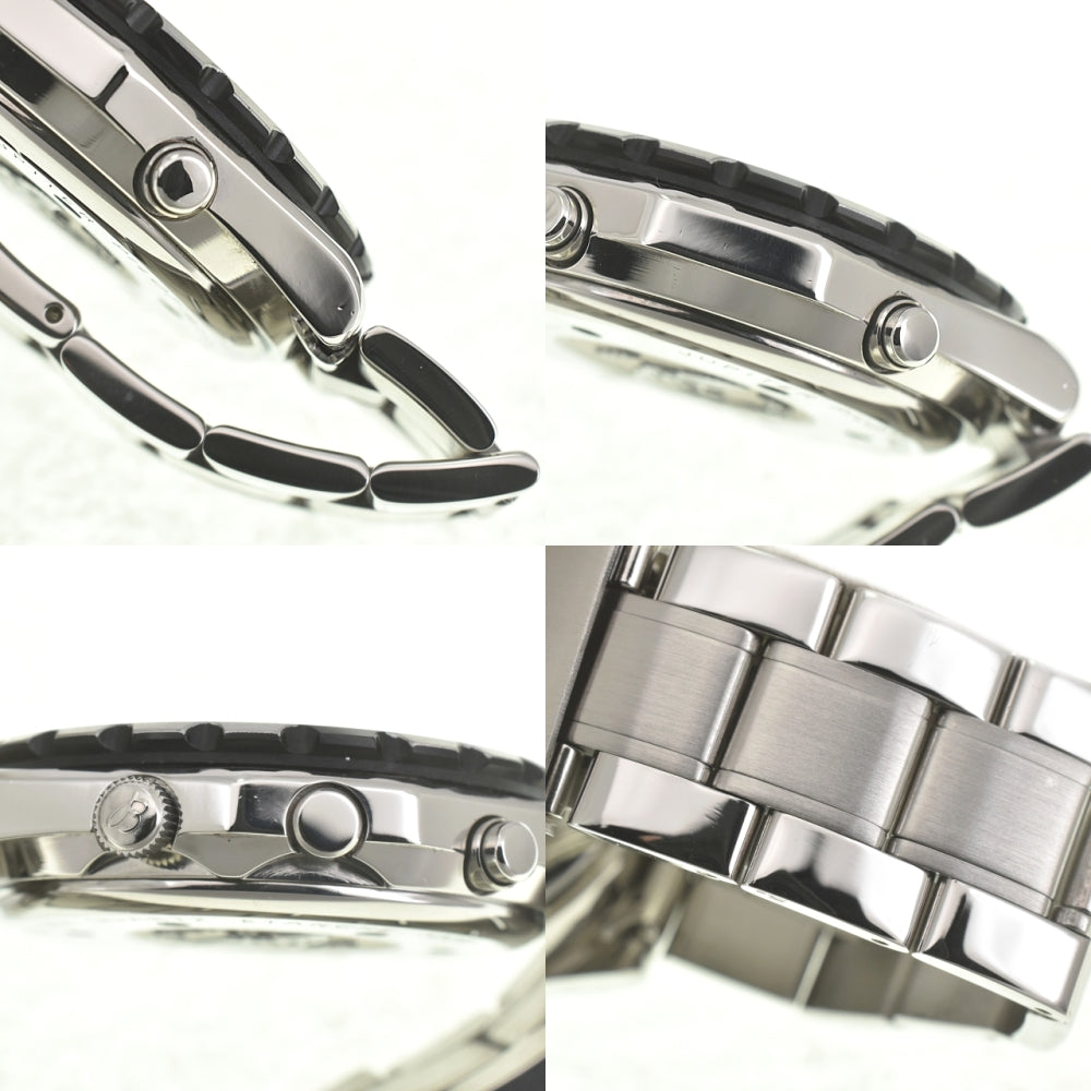 with paper BREITLING Jupiter pilot A59028 Chronograph Blue / Silver Dial Quartz Men's
 Watch E#142114