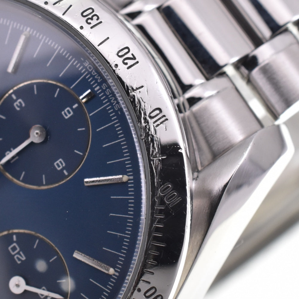 OMEGA Speedmaster 3511.80 Chronograph Date blue Dial Automatic Men's
 Watch N#142119