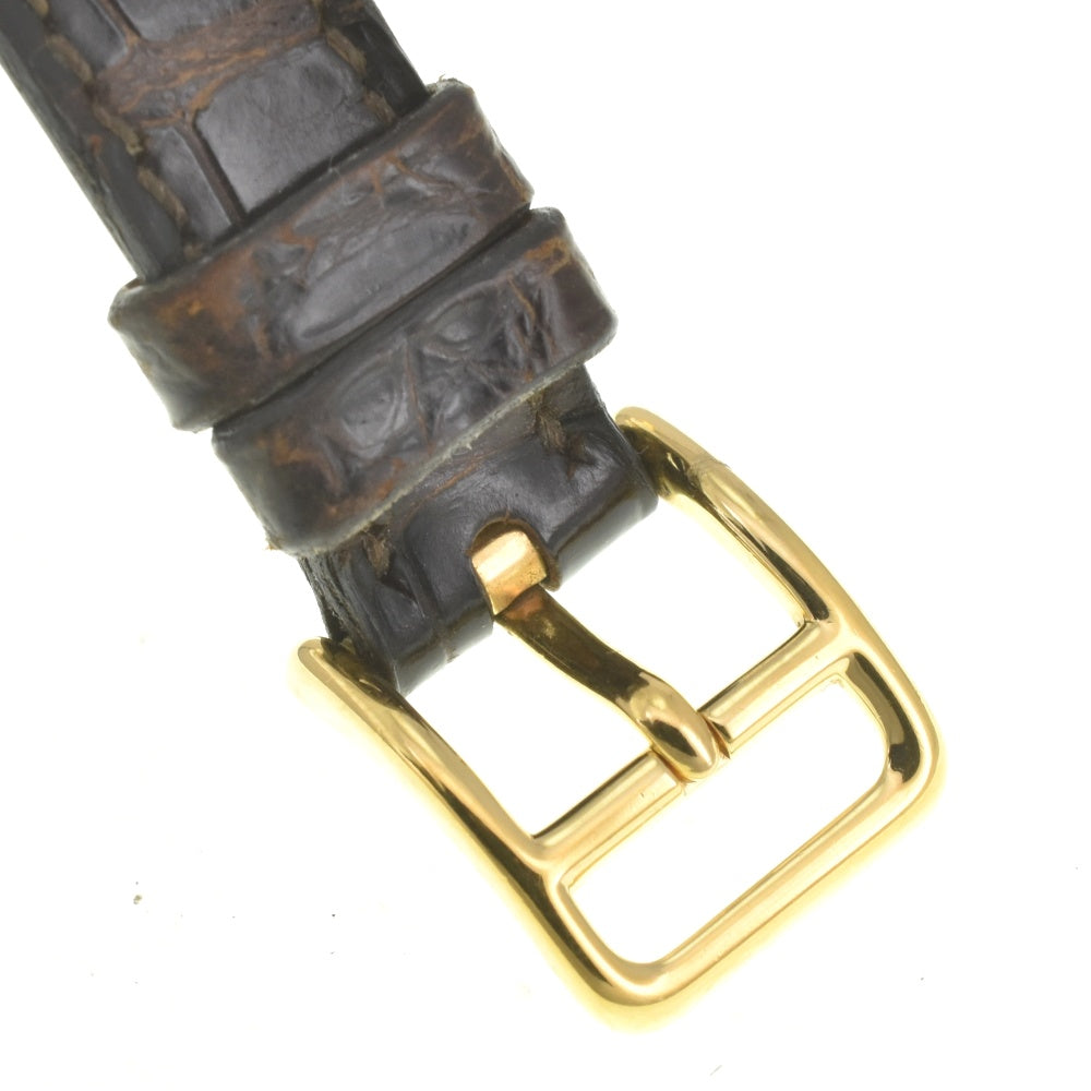 with paper HERMES Kelly watch Gold Plated / Leather gold Dial Quartz Ladies
 Watch E#142120