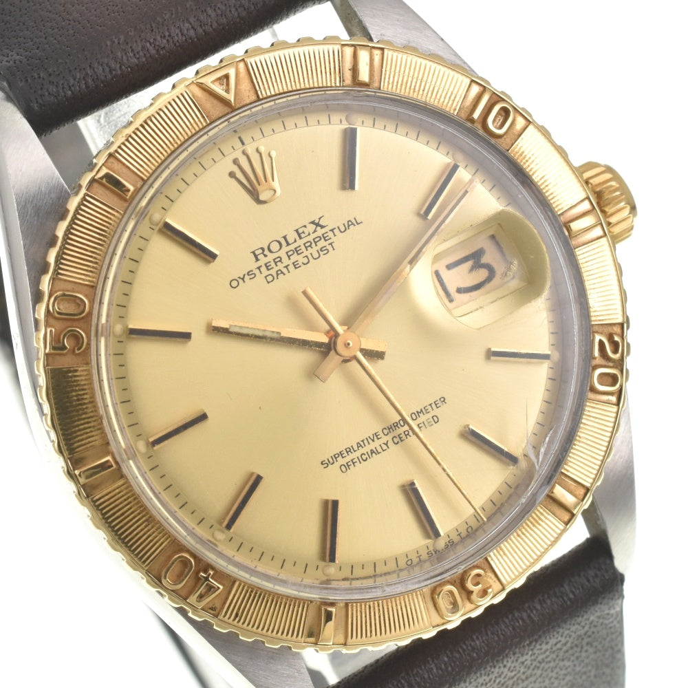 ROLEX DATEJUST THUNDERBIRD 1625 vintage Sigma Dial Cal.1570 Silver Dial Automatic Men's
 Watch D#142122