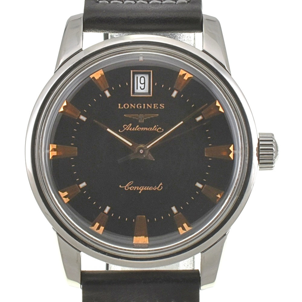 LONGINES Conquest Heritage L1611.4 Date black Dial Automatic Men's
 Watch E#142123