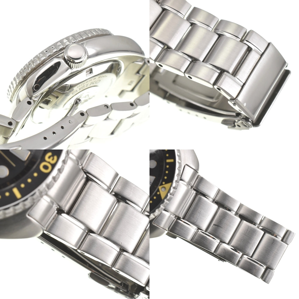 with paper SEIKO Prospex Diver's 200m Turtle SRP775J1 Day date black Dial Automatic Men's
 Watch D#142124