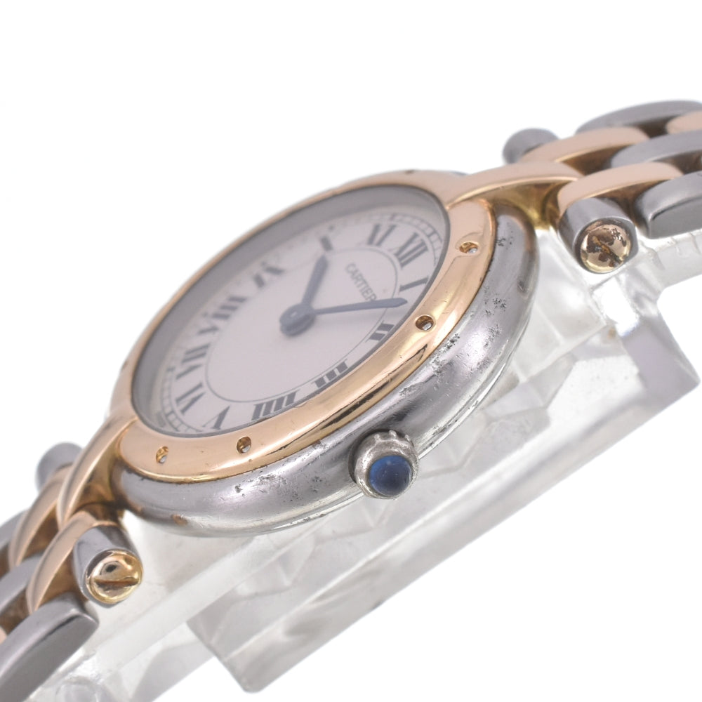 CARTIER PANTHERE Vendome 84084242 Stainless Steel/K18 Ivory Dial Quartz Ladies
 Watch E#142126