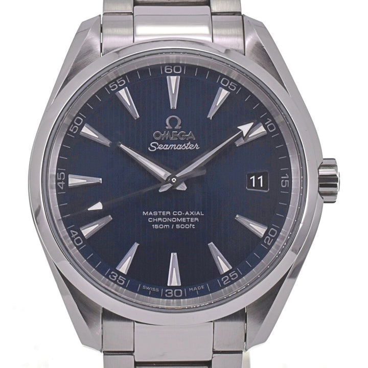OMEGA Seamaster Aqua Terra Coaxial 231.10.42.21.03.003 Date blue Dial Automatic Men's
 Watch G#142129