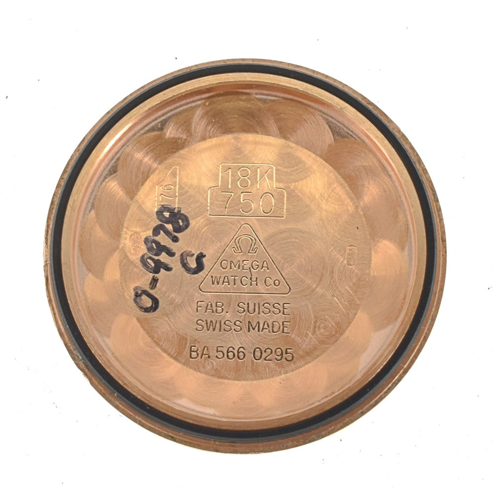 OMEGA Classic Date 566.0295 K18PG / leather Silver / Rose Gold Dial Automatic Ladies
 Watch I#142131