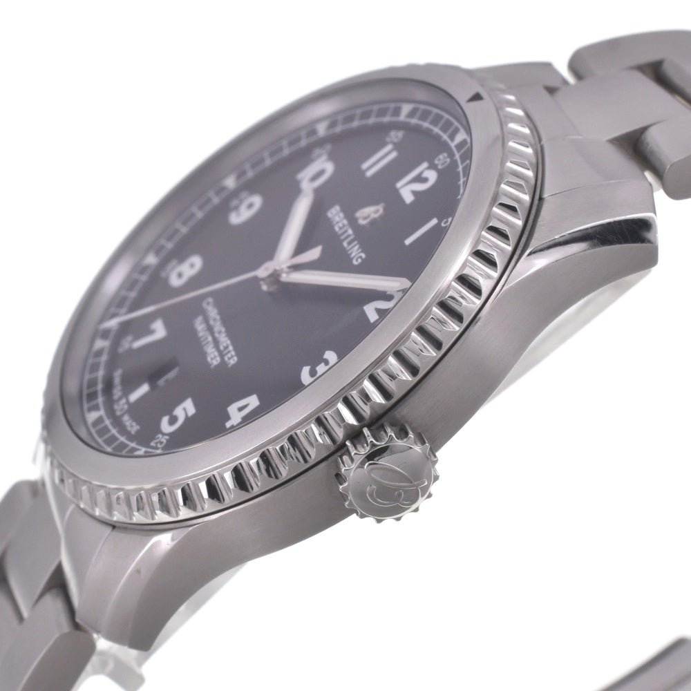 with paper BREITLING Navitimer 8 A17314 Date black Dial Automatic Men's
 Watch E#142139