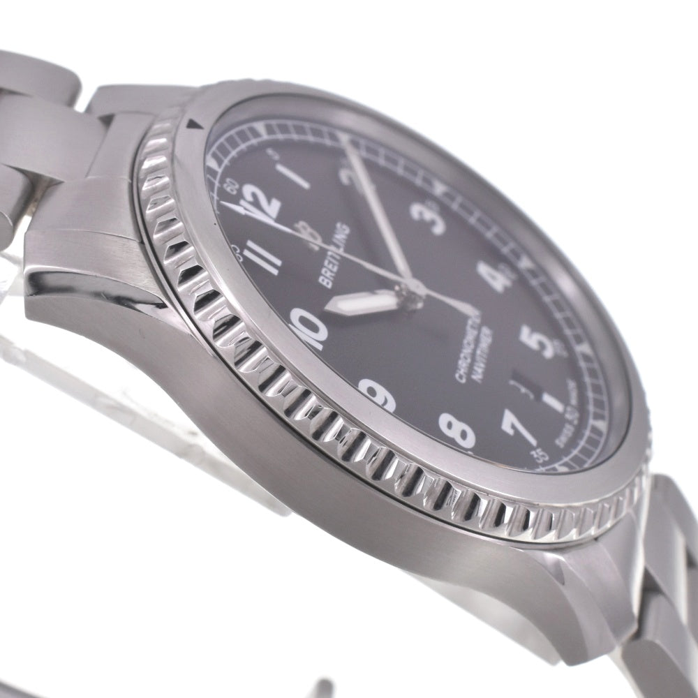 with paper BREITLING Navitimer 8 A17314 Date black Dial Automatic Men's
 Watch E#142139