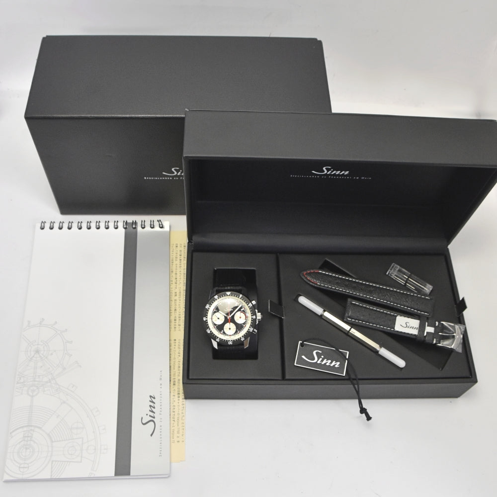Sinn 103 103.st.ty.hd Chronograph black Dial Hand Winding Men's
 Watch E#142145