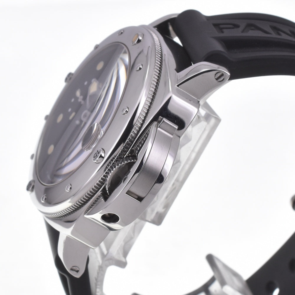 with paper PANERAI Luminor Submersible Pikasub PAM00024 Small second date black Dial Automatic Men's
 Watch Z#142152