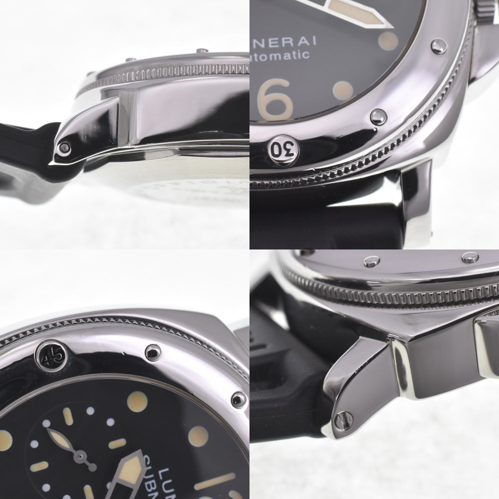 with paper PANERAI Luminor Submersible Pikasub PAM00024 Small second date black Dial Automatic Men's
 Watch Z#142152