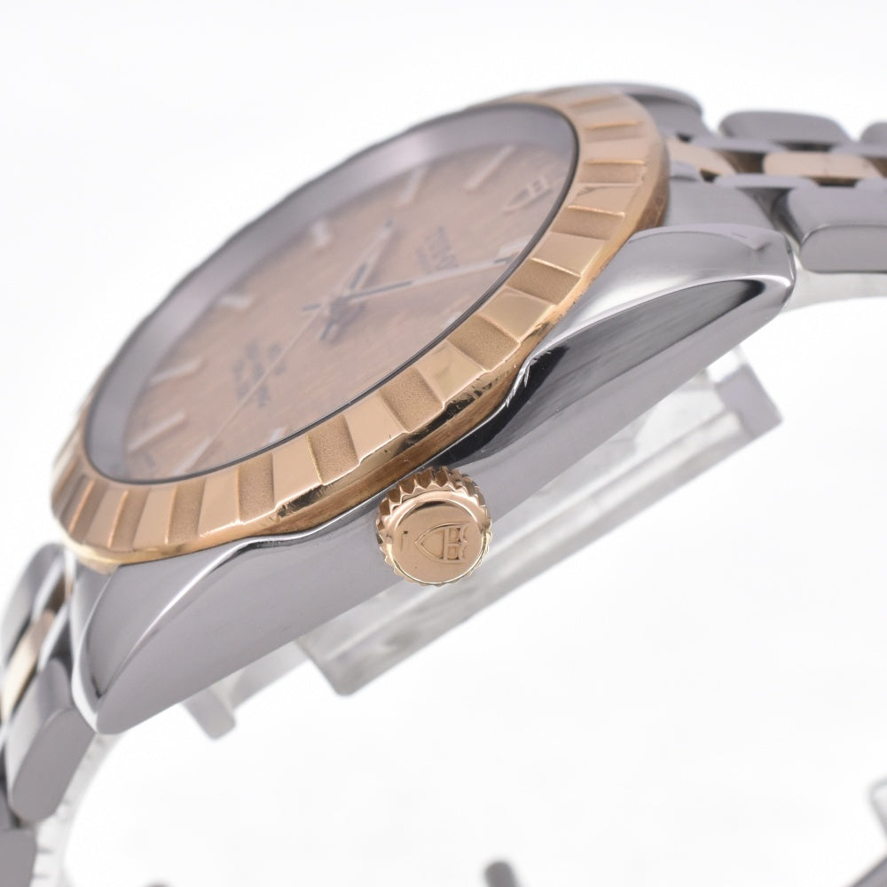 TUDOR Classic Date 21013 Stainless Steel/YG gold Dial Automatic Men's
 Watch E#142162